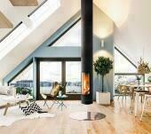 Поворотный дровяной камин Slimfocus в Казани