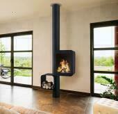 Пристенный дровяной камин Grappus в Казани