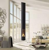 Подвесной дровяной камин Slimfocus со сбалансированной тягой дымохода в Казани