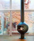 Газовый камин Bathyscafocus на основании в Казани