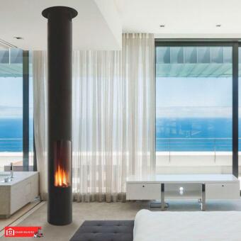 Дровяной камин Slimfocus на основании в Казани