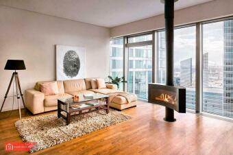 Центральный газовый камин Curvifocus в Казани