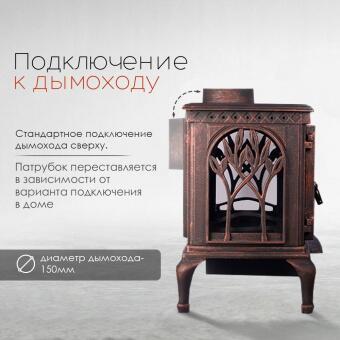 Чугунная печь Forest Bronze в Казани