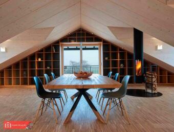 Поворотный дровяной камин Slimfocus в Казани