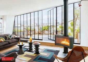 Центральный газовый камин Curvifocus в Казани