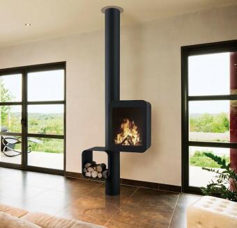 Пристенный дровяной камин Grappus в Казани