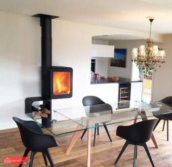 Пристенный дровяной камин Grappus в Казани