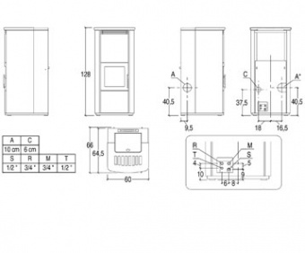 Чертеж для P186 THERMO