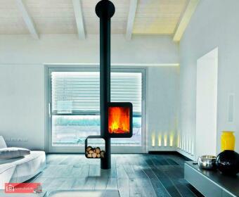 Пристенный дровяной камин Grappus в Казани