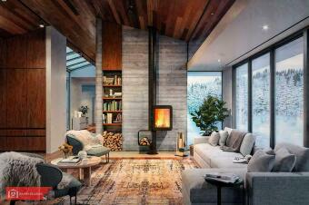 Пристенный дровяной камин Grappus в Казани