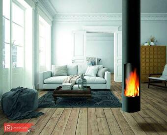 Подвесной дровяной камин Slimfocus  в Казани