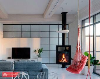 Фиксированный дровяной камин Eurofocus 951  в Казани