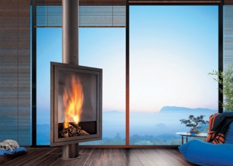 Фиксированный дровяной камин Eurofocus 951  в Казани