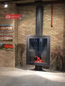 Поворотный дровяной камин Eurofocus 951  в Казани