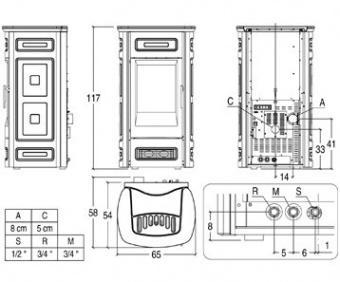 Чертеж для P963 C THERMO