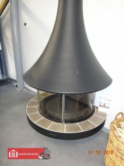 Дровяной камин EVA 992 пристенный со стеклом в Казани