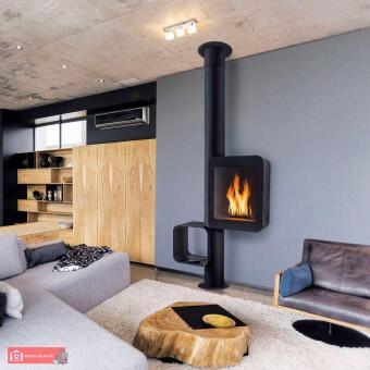 Пристенный дровяной камин Grappus в Казани