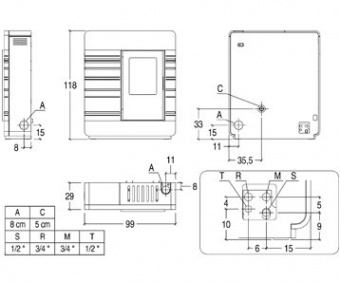 Чертеж для P985 THERMO