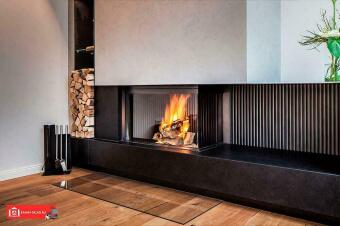 Каминная топка Kalfire W90/47C (R)  в Казани