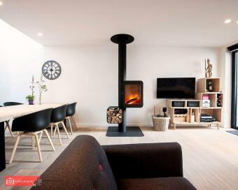 Пристенный дровяной камин Grappus в Казани